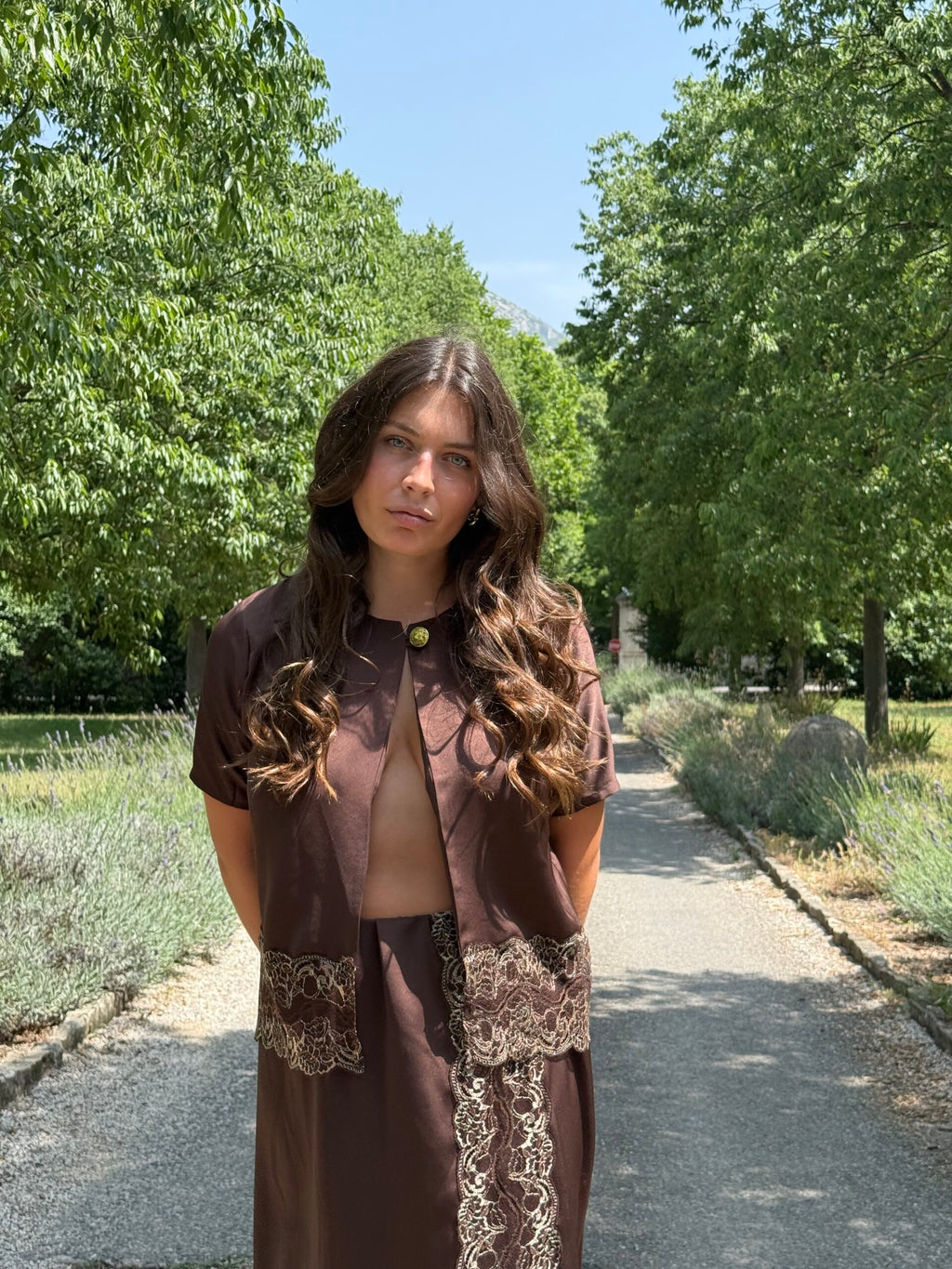 Top Amoria Marron - M/L