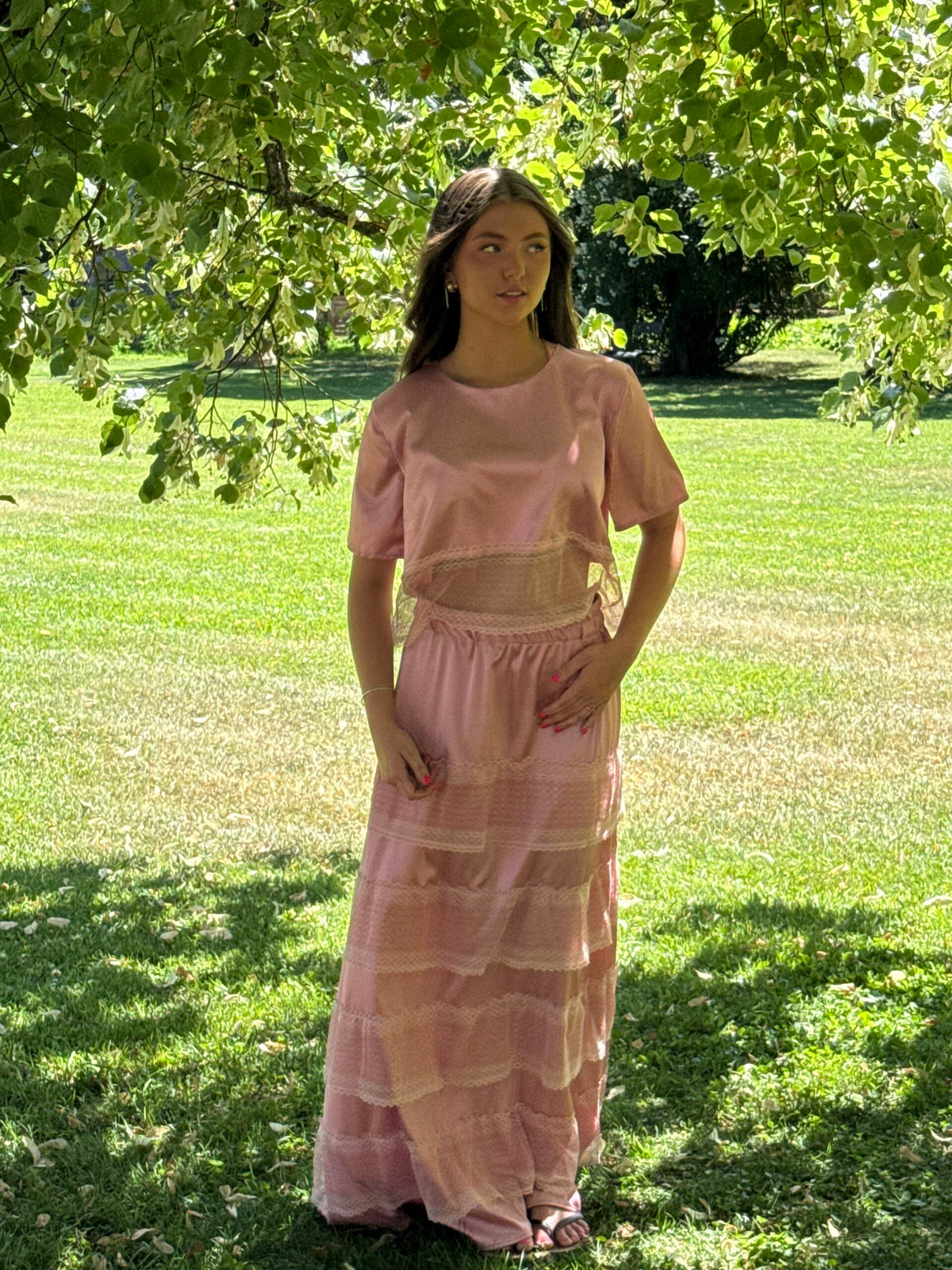 Jupe Lúmina Rose/Rose - XS/S