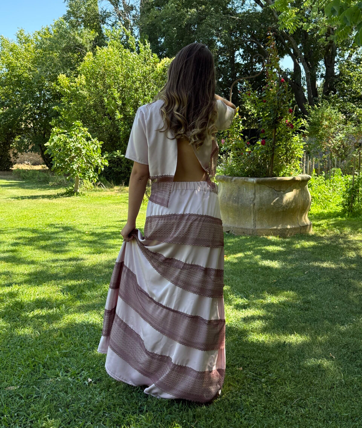 Jupe Lúmina Rose/Marron - XS/S