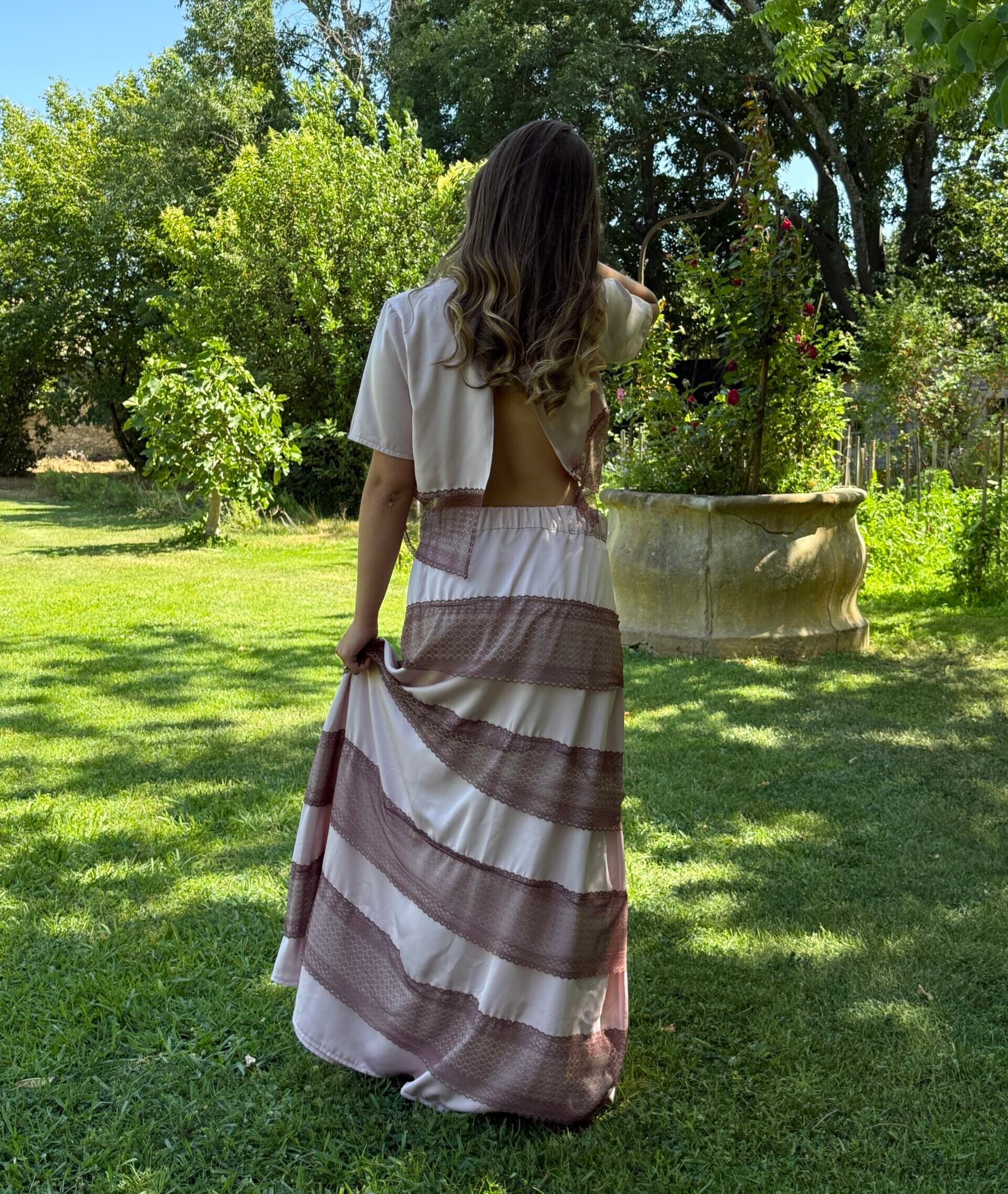 Jupe Lúmina Rose/Marron - XS/S