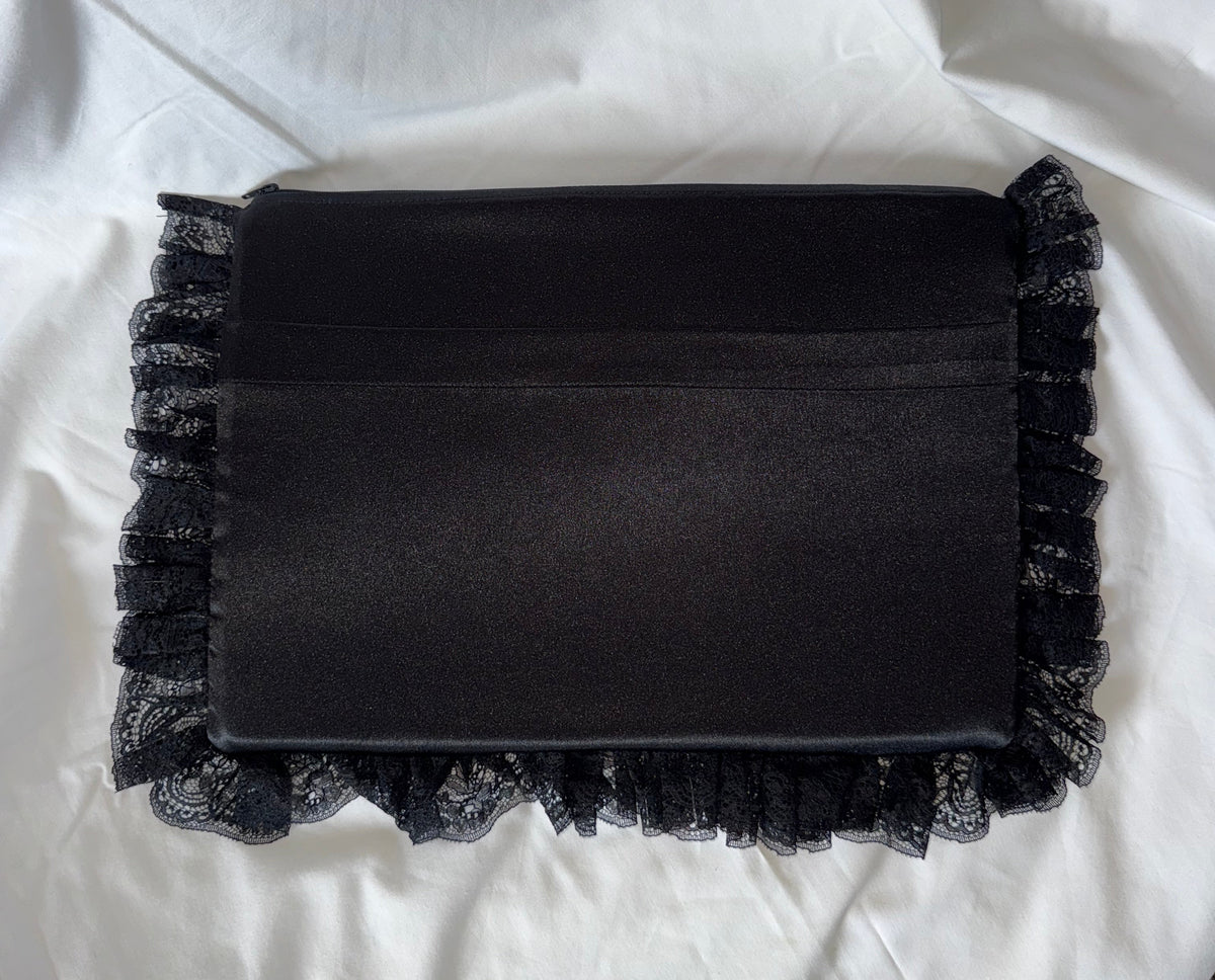 Housse d'ordinateur en Satin