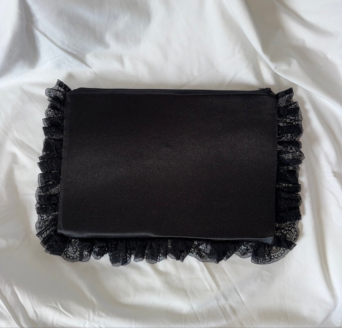 Housse d'ordinateur en Satin