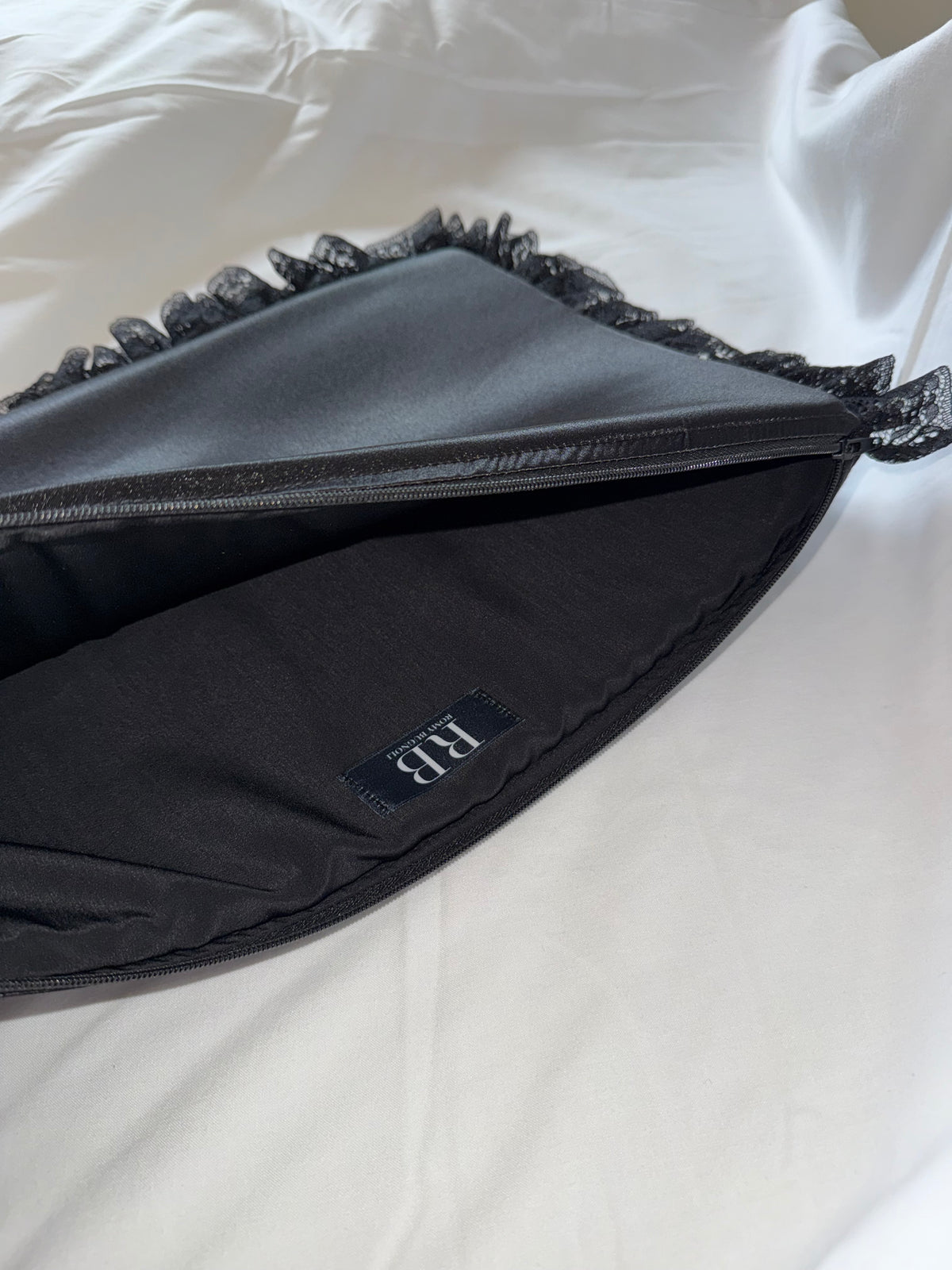 Housse d'ordinateur en Satin