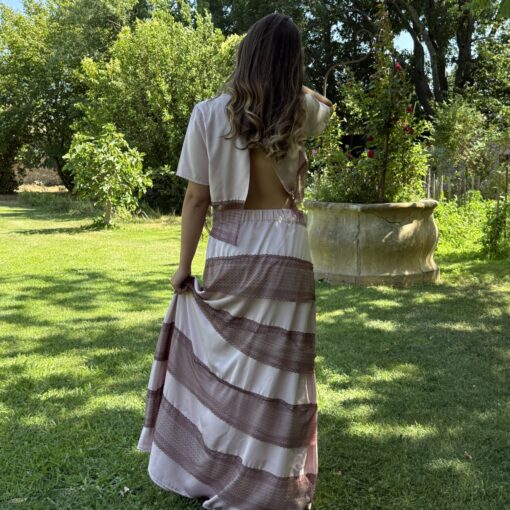 Jupe Lúmina Rose/Marron - XS/S