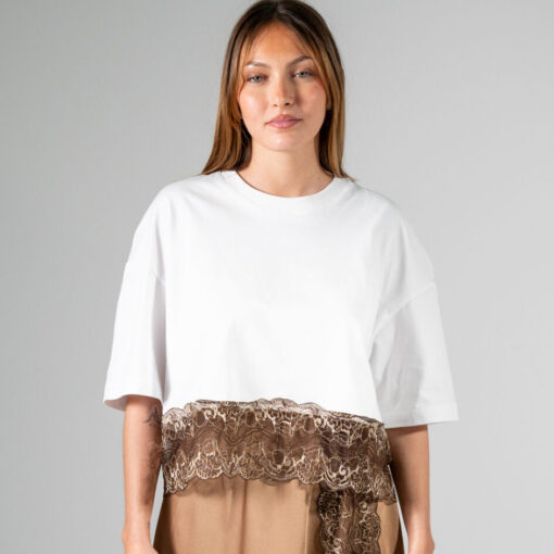 Tee-shirt Soya Marron